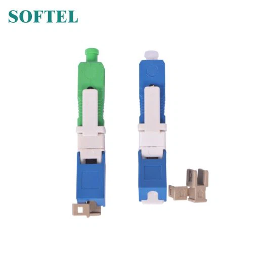 SC APC Fiber Optic Ceev Tshaj Txuas