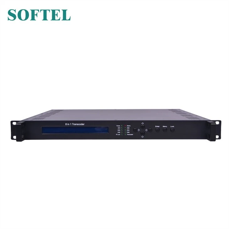 IP Input ASI Tso Tawm IPTV Transcoder